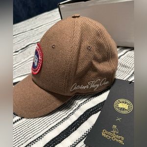 OVO x Canada goose sport cap in camel